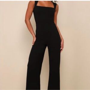 Lulu's Classic Black Jumpsuit
